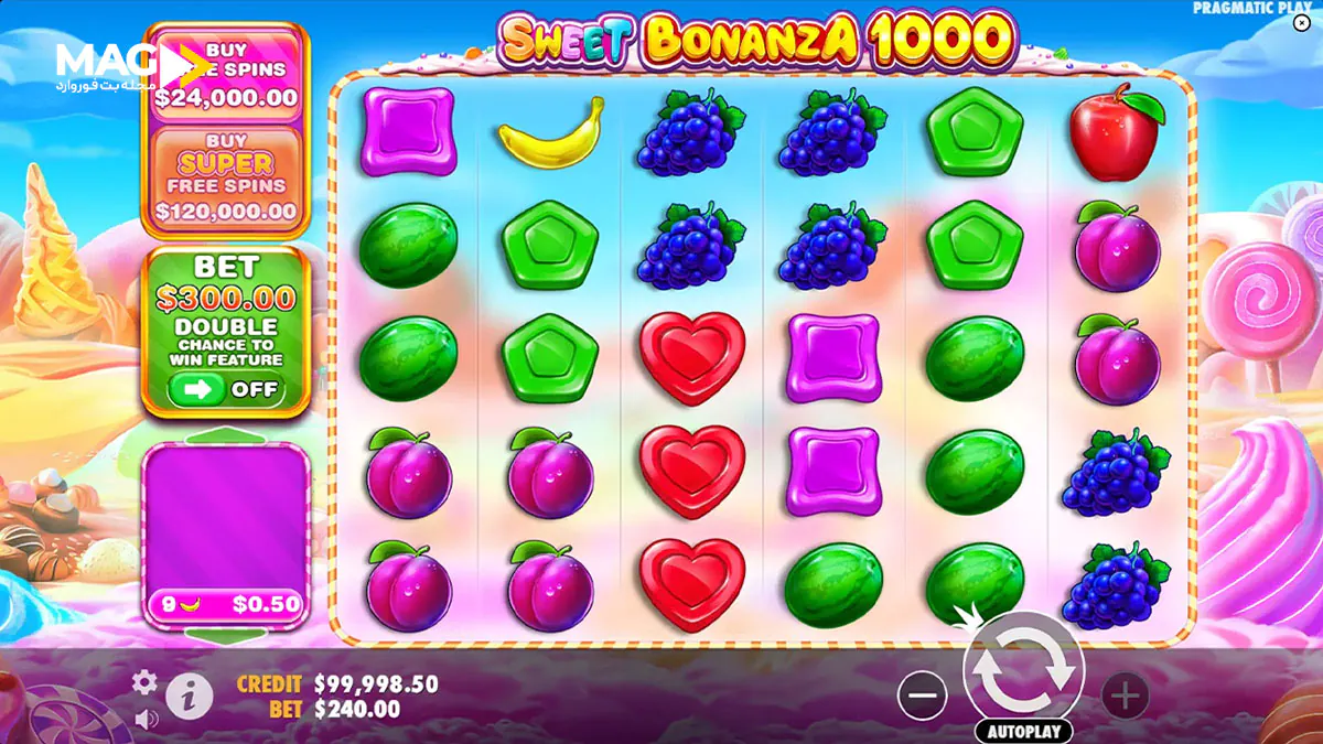 Sweet Bonanza 1000 بازی Sweet Bonanza 1000