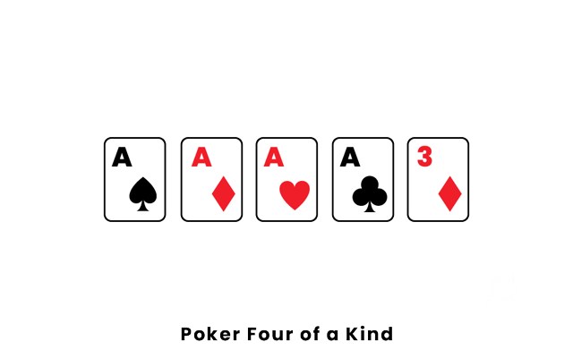 Poker Four of a kind