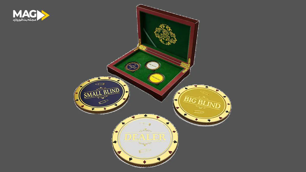 دکمه دیلر در بازی پوکر